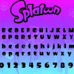 splatoon font