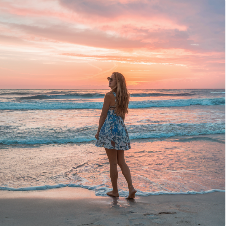 Amelia by the Sea