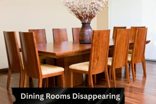 dining rooms disappearing