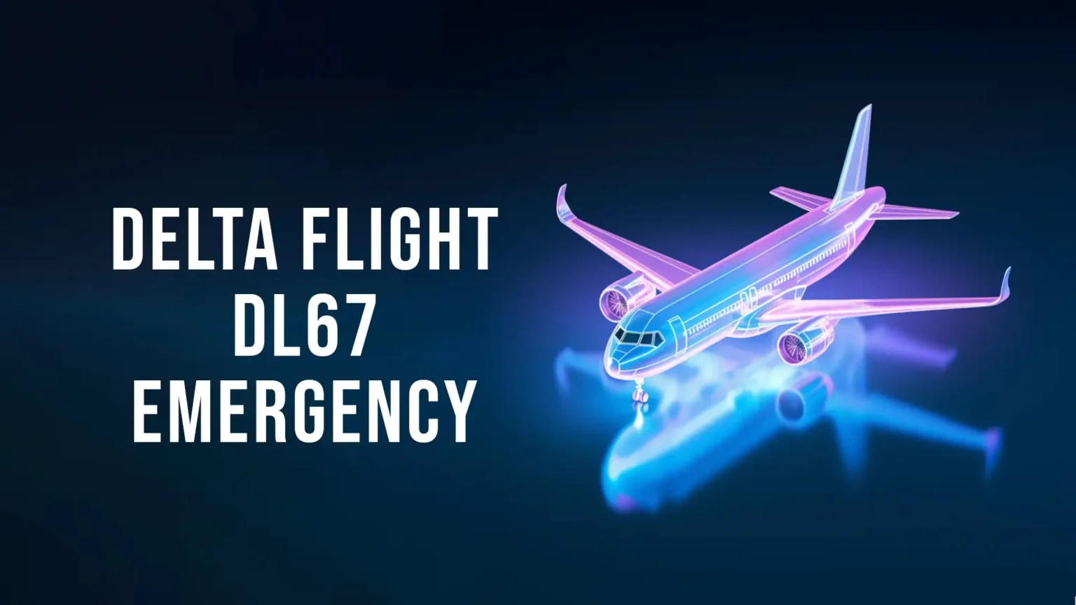 delta flight dl67 emergency