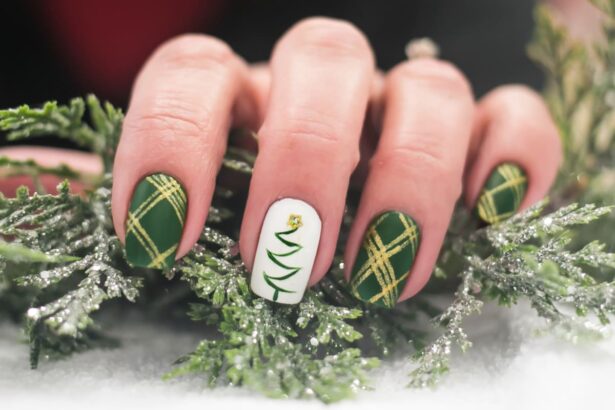 christmas nail art