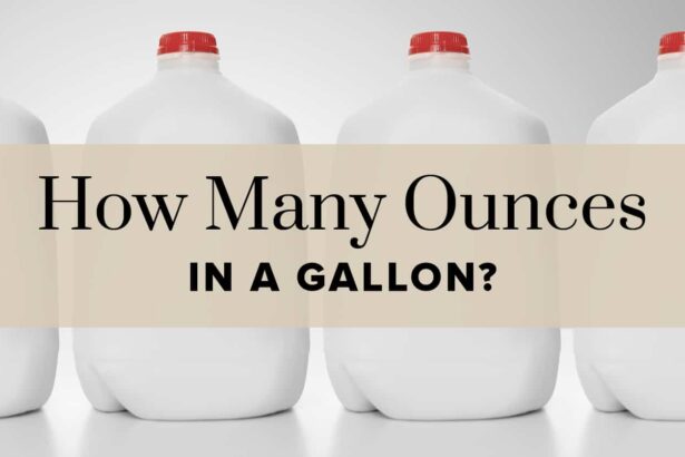 ounces in half gallon